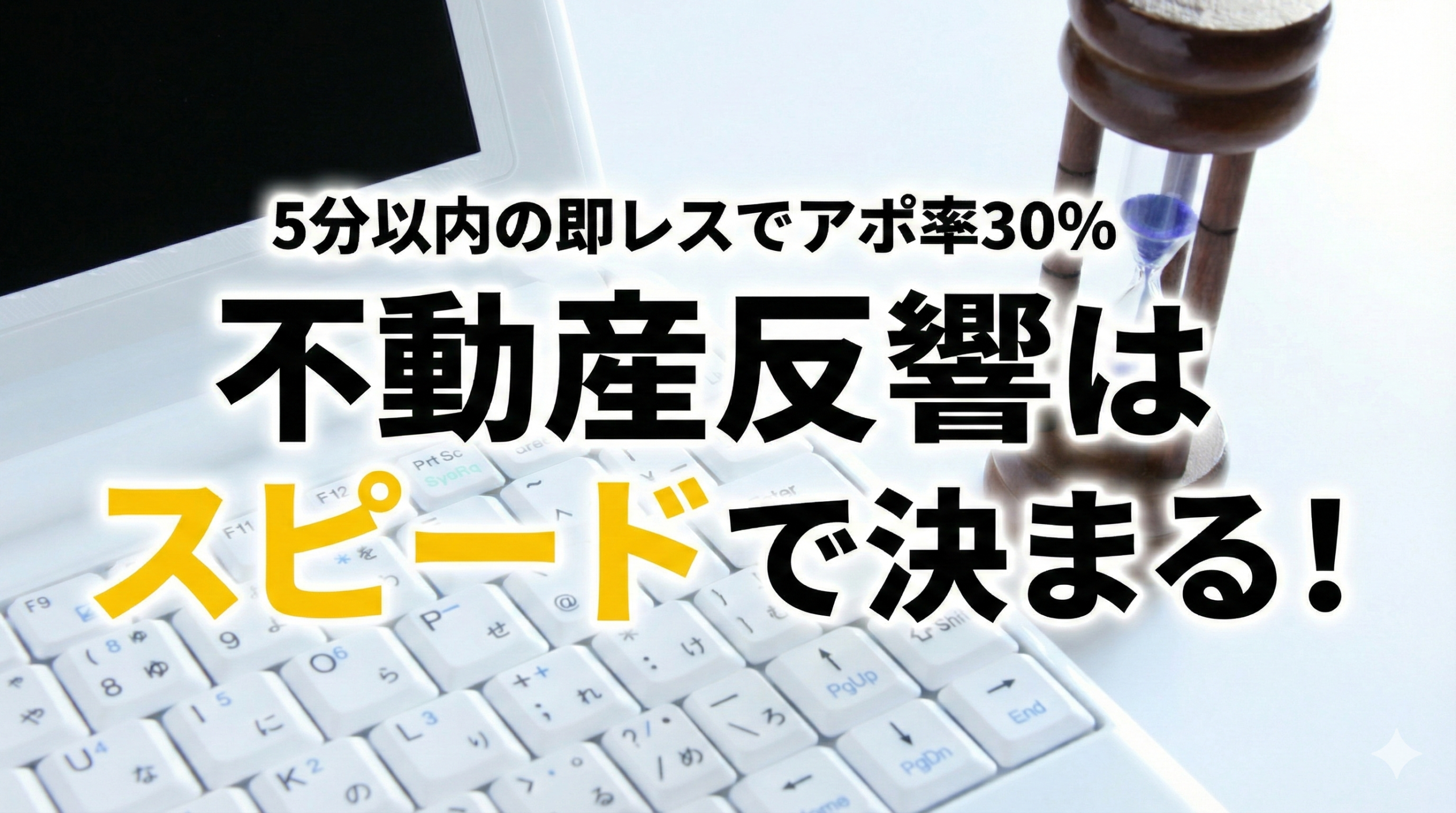 不動産反響 スピード